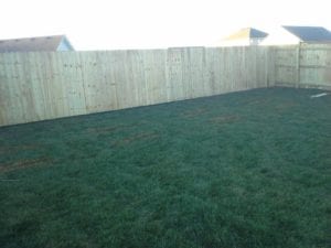6 FT SOLID DOG EAR TREATED PINE PRIVACY FENCE