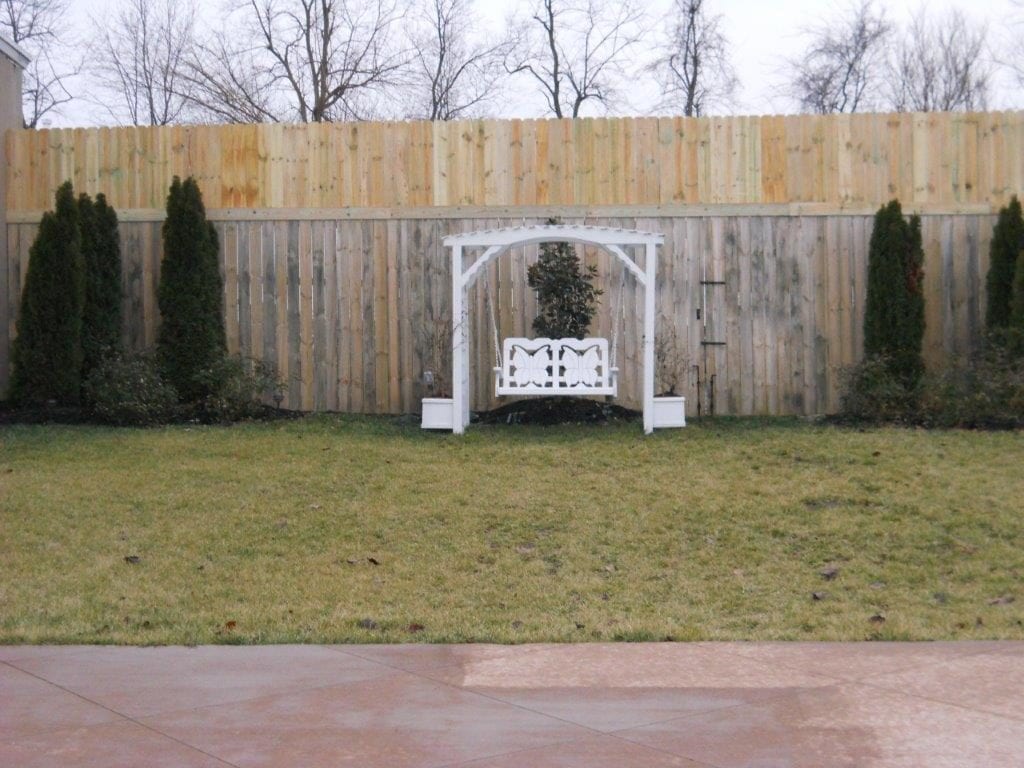 Extended Treated Pine Privacy Fence 3